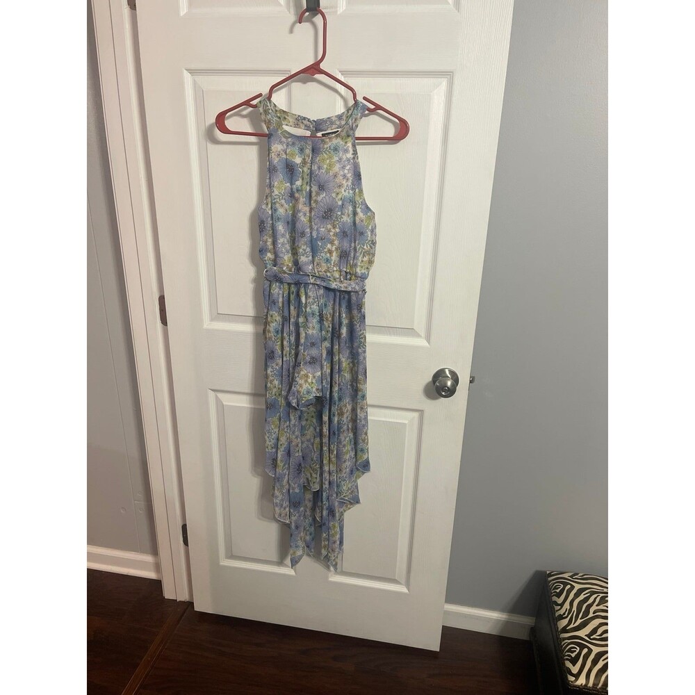 Zunie Floral Romper Dress Size 12 New Without Tags